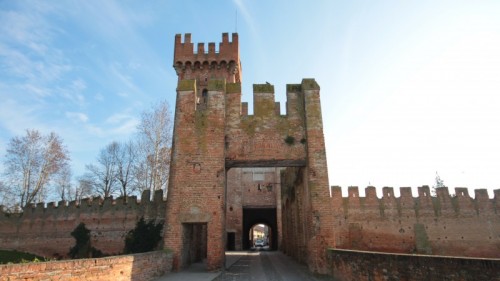 Montagnana - Montagnana - La Rocca degli alberi vista da fuori Montagnana - Montagnana - La Rocca degli alberi vista da fuori