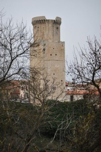La torre che prima è quadra e poi è tonda