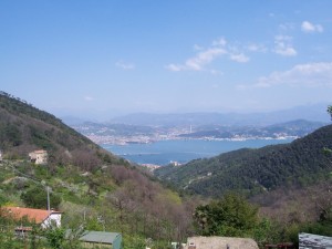 Vista del golfo di La Spezia