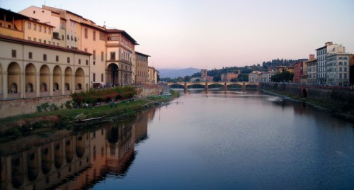 Firenze - Tramonto Fiorentino lungo l'Arno