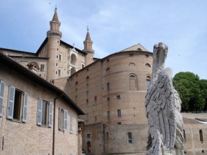 Scorcio sul palazzo ducale di Urbino