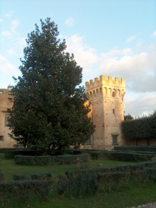 Castello di Oliveto: uno dei torrioni