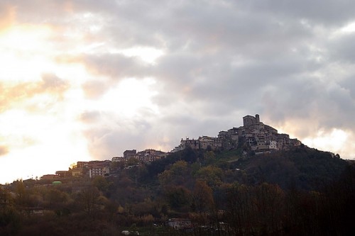 Rocca Santo Stefano - Il sole che sorge
