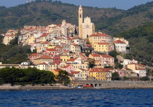 Cervo - Cervo visto dal mare Cervo - Cervo visto dal mare