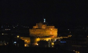 Castel Sant’Angelo. Notturno.