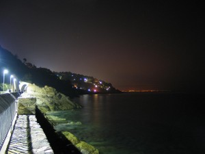 Il mare visto dalla passeggiata di Varazze