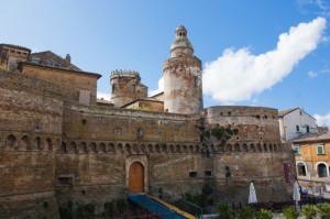 castello caldoresco dall’alto