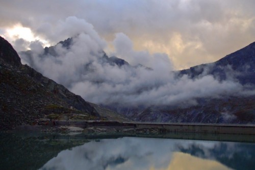 Temù - Tramonto sul lago Venerocolo Temù - Tramonto sul lago Venerocolo
