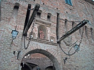 Entrando a Corinaldo