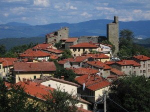 Panorama della frazione del Castello