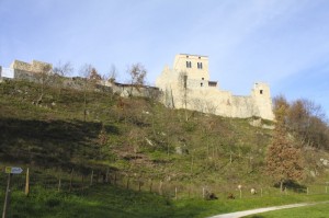 Castello di Ragogna visto dalla strada