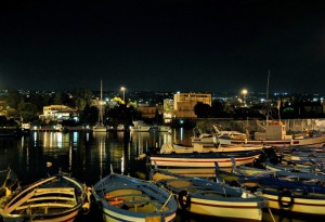 Ognina by night