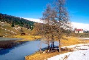 Col Saurel e il Lago Nero