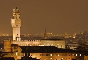 Palazzo Vecchio di notte