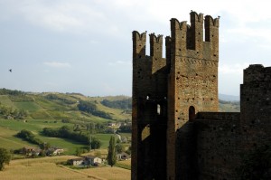 Le mura della torre