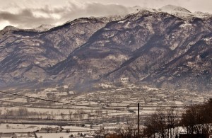 Quincinetto alla prima neve