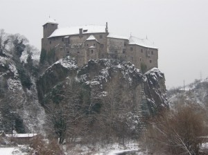 il castello innevato