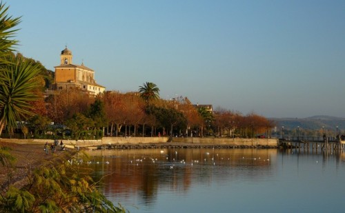 Trevignano Romano - Tramonto sul lungolago Trevignano Romano - Tramonto sul lungolago