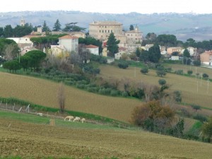 Panorama della campagna circostante