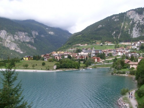 Molveno - Panorama del paese