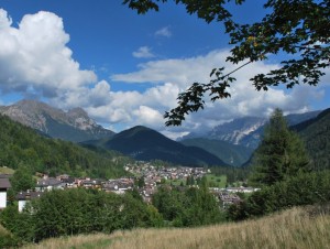 Falcade nella valle del Biois