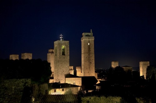 San Gimignano - Torri di notte