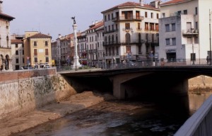 Vicenza e il fiume Retrone