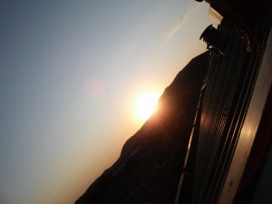 ..sempre dal tetto..