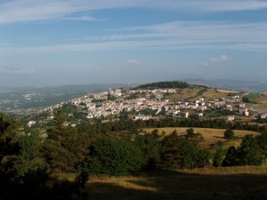Cercemaggiore - Panorama dal Monte Saraceno