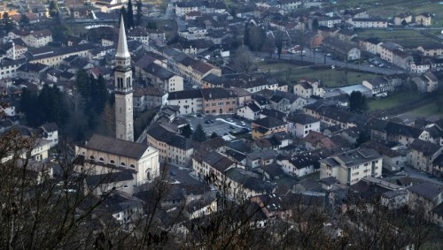 Fonzaso - Fonzaso panorama del paese