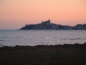 Talamone al tramonto