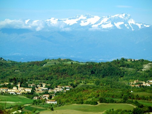 Castellazzo Bormida - Vista dal Santuario di Crea Castellazzo Bormida - Vista dal Santuario di Crea