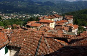 Panorama sui tetti di Cardoso