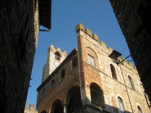 La torre del Palazzo comunale