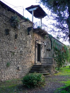 Un particolare delle mura cittadine