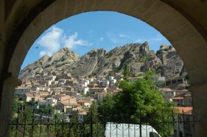 Panorama dall’interno del convento