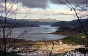 Il lago Arvo a Lorica