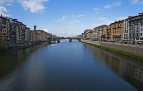 Firenze - "tra le nuvole, il turchino,cupo ed umido prevale..."