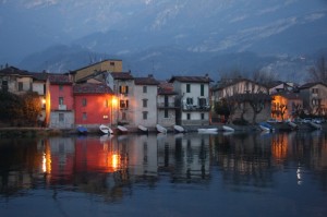 pescarenico all’imbrunire