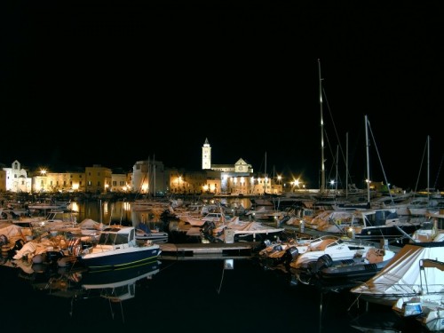 Trani - Il Porto di notte