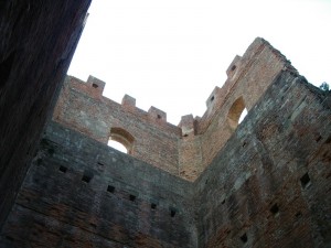 L’interno del castello