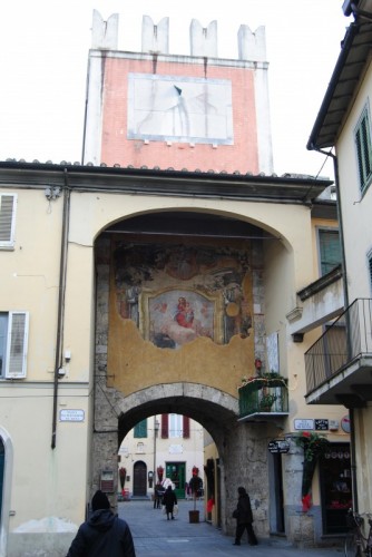 Camaiore - Entrata da Porta S. Pietro Lombricense