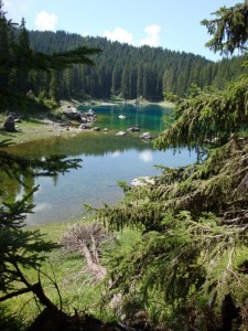 Carezza, il lago