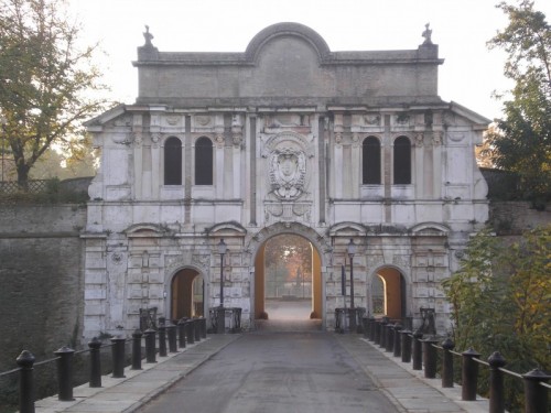 Parma - La Cittadella (XVI sec .) - La Porta Farnesiana