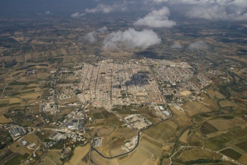 Menfi - dall'alto Menfi - dall'alto