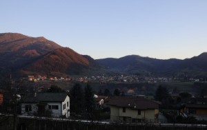 Panorama di Berzo San Fermo.