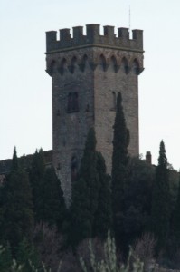 La torre svetta sulla campagna