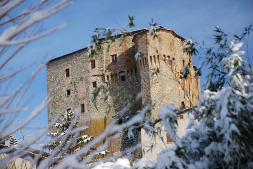 Sant'Agata Feltria - la Rocca e la neve