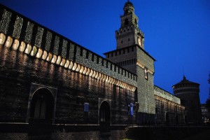 Castello Sforzesco by night