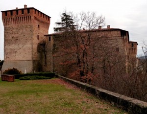 in Val Ceno il castello di Varano de’ Melegari